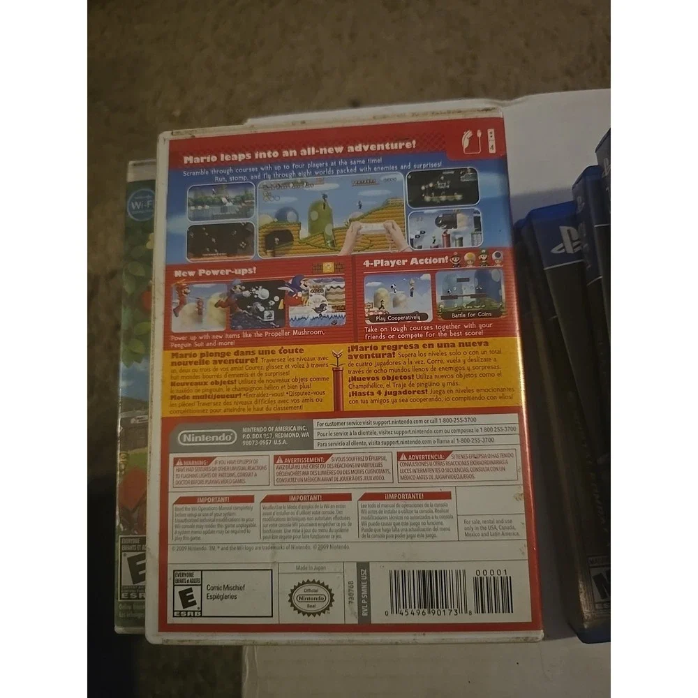 Súper Mario Bros.Wii- Manual